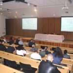 Mesa 'A comunicação pública da ciência nos museus' com a professora Martha Marandino da USP | Foto: Eduardo Maia/Proex