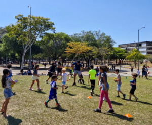 Atividades de lazer, esporte e cultura atraem principalmente visitantes de fora da UFMG | Foto: Ceca Esportes/UFMG