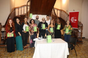 Autores e organizadores do livro Educação para os direitos humanos: perspectivas contemporâneas | Foto: Eduardo Maia/Proex