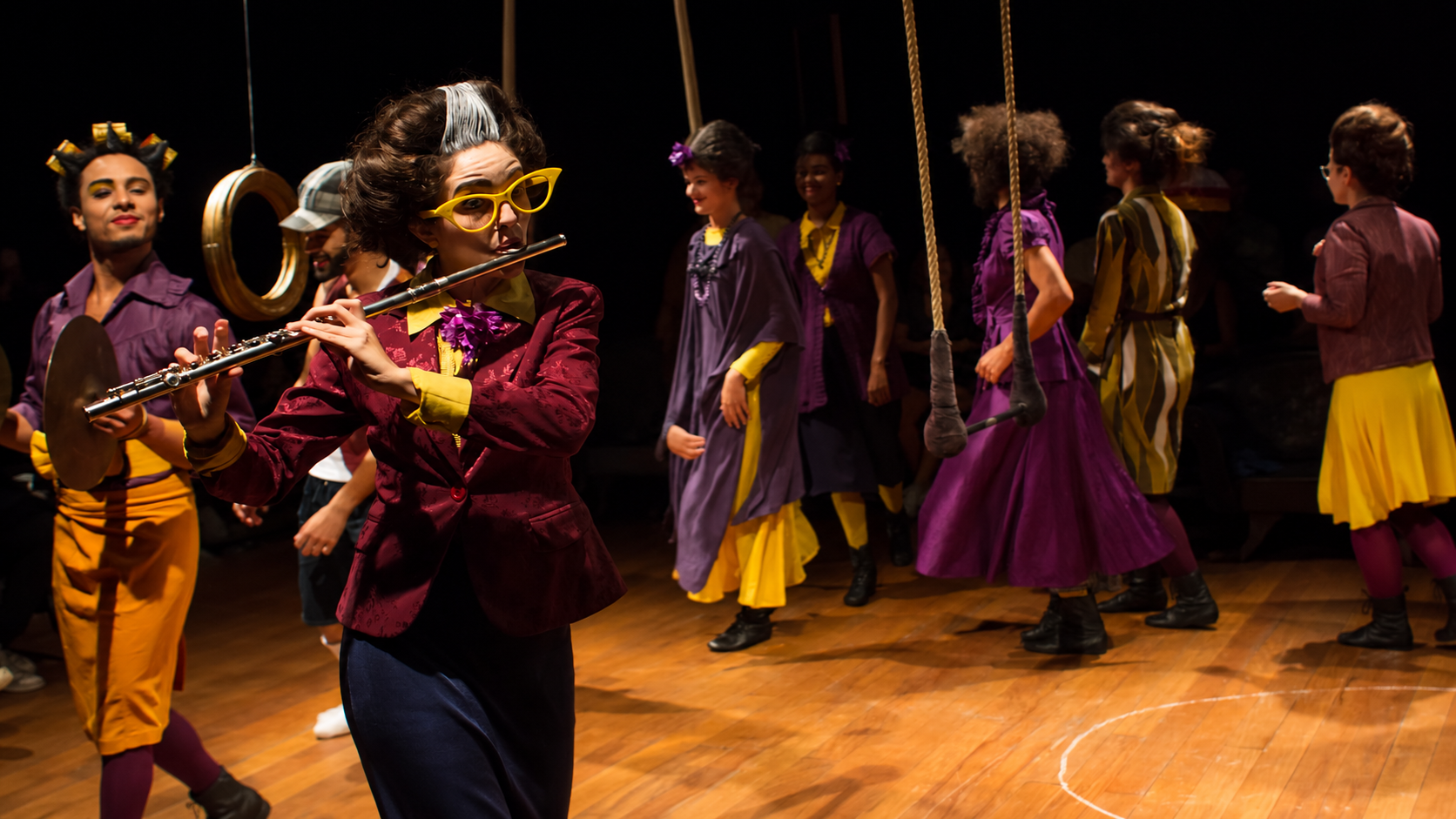 Cena de espetáculo do Teatro Universitário da UFMG