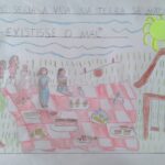 desenho de Pietra Damasceno Queiroz de Freitas, 9 anos, estudante do 3º ano do Ensino Fundamental em Belo Horizonte