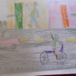 desenho de Vitor Dutra Silva, 9 anos, estudante do 3º ano do Ensino Fundamental em Belo Horizonte