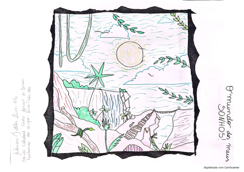 Adrian Fideles Dias, estudante da Ensino Fundamental 2 (6º ao 9º ano), Escola Estadual Padre Afonso de Lemos, do município de Ouro Preto (distrito: Cachoeira do Campo). Professora: Vanêssa Andréa Gonçalves Teodoro