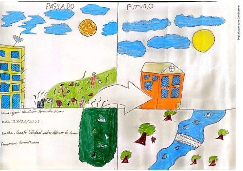 Yan Christian Aparecido Dias, estudante da Ensino Fundamental 2 (6º ao 9º ano), Escola Estadual Padre Afonso de Lemos, do município de Ouro Preto (distrito: Cachoeira do Campo). Professora: Vanêssa Andréa Gonçalves Teodoro